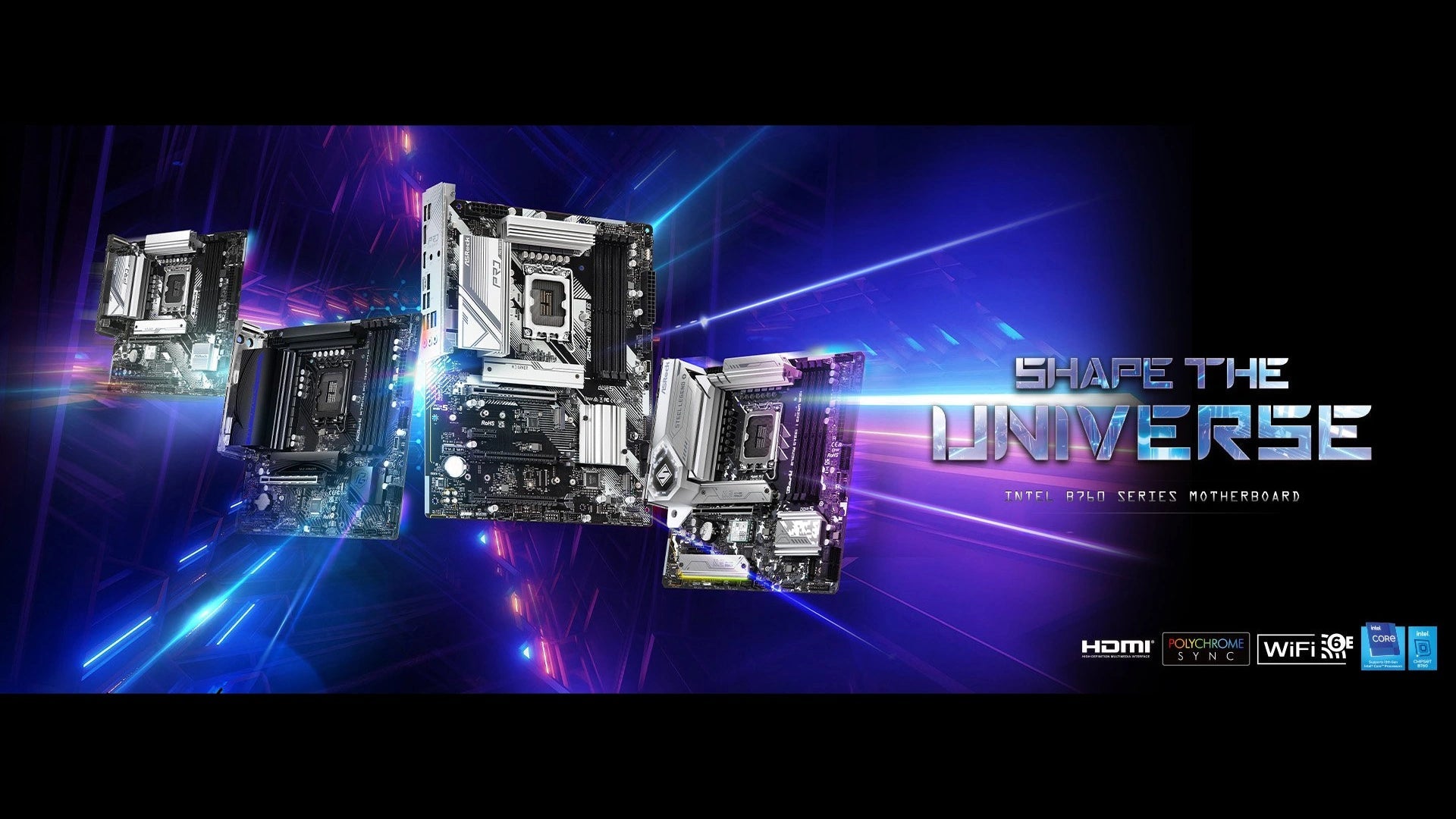 ASRock B760 Series Motherboard Launch including SONIC Special Edition - Vektra Computers LLC