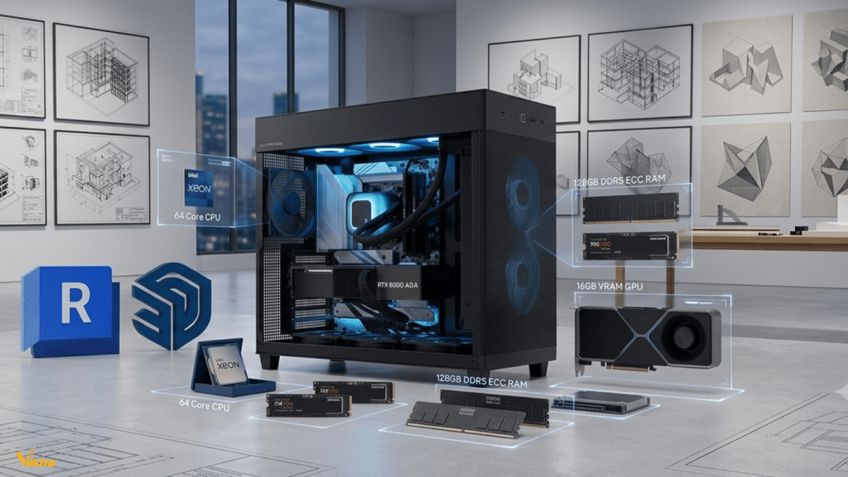 Best Workstation Specifications for Architects, Engineers & BIM Professionals - Vektra Computers LLC