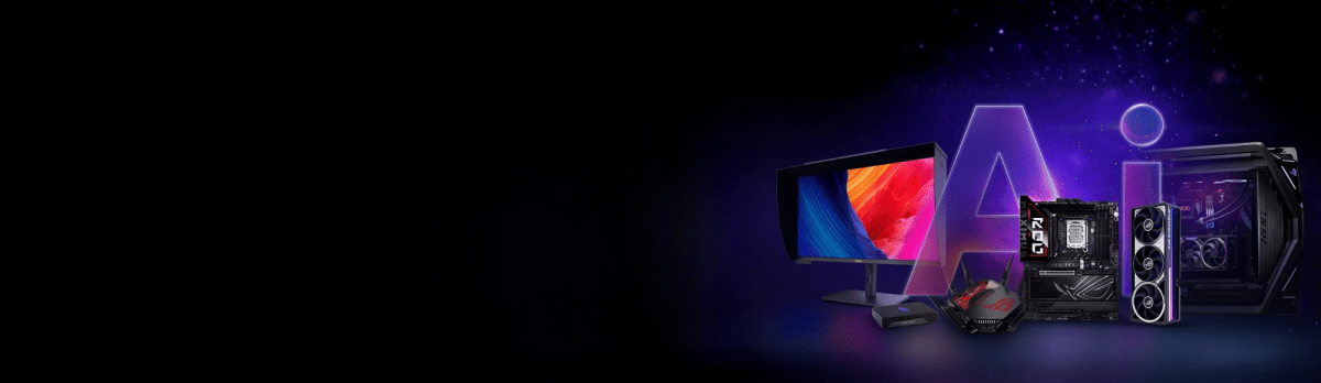 ASUS gaming components and PC hardware available at Vektra Computers UAE