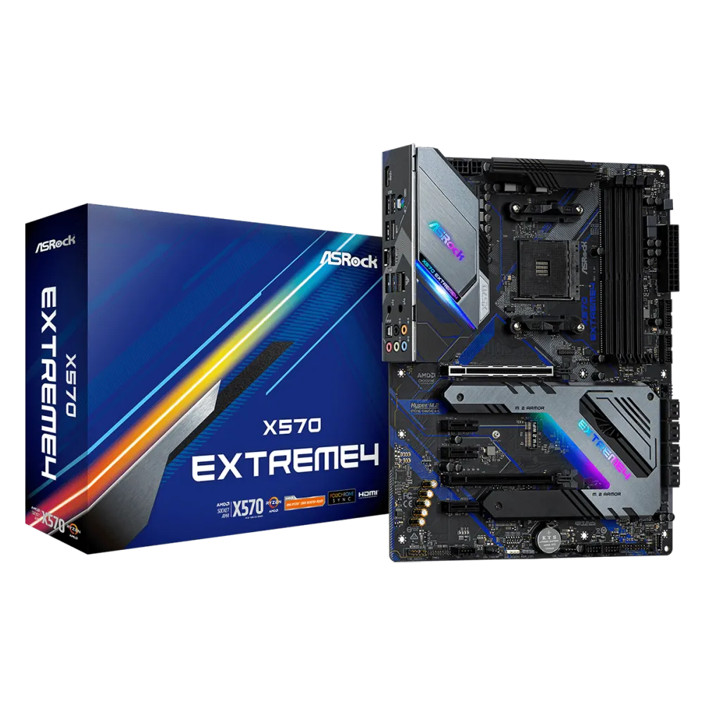 ASRock X570 Extreme4 AMD 500 Series ATX Motherboard - Vektra PC