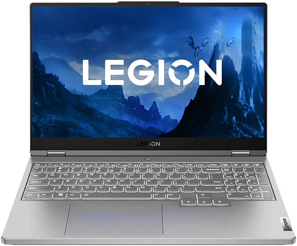 Lenovo Legion 5 15IAH7H Gaming Laptop, i7-12700H, 16GB RAM, 512GB SSD, RTX 3070 8GB 15.6" FHD IPS 165Hz, English, FreeDOS, Cloud Grey | 82RB00LJRM