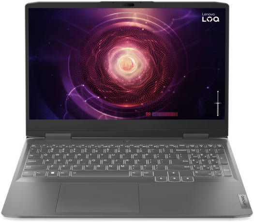 Lenovo LOQ 15APH8 Gaming Laptop, Ryzen 7 7840HS, 8GB RAM, 512GB SSD, RTX 4050 6GB 15.6" FHD IPS 144Hz G-Sync, Backlit, English, Win11 Home, Storm Grey | 82XT001NUS