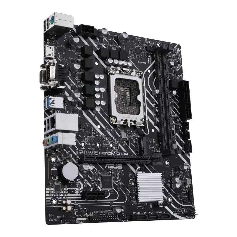 ASUS PRIME H610M-D D4 Intel 600 Series mATX Motherboard | 90MB1A00-M0EAY0 |