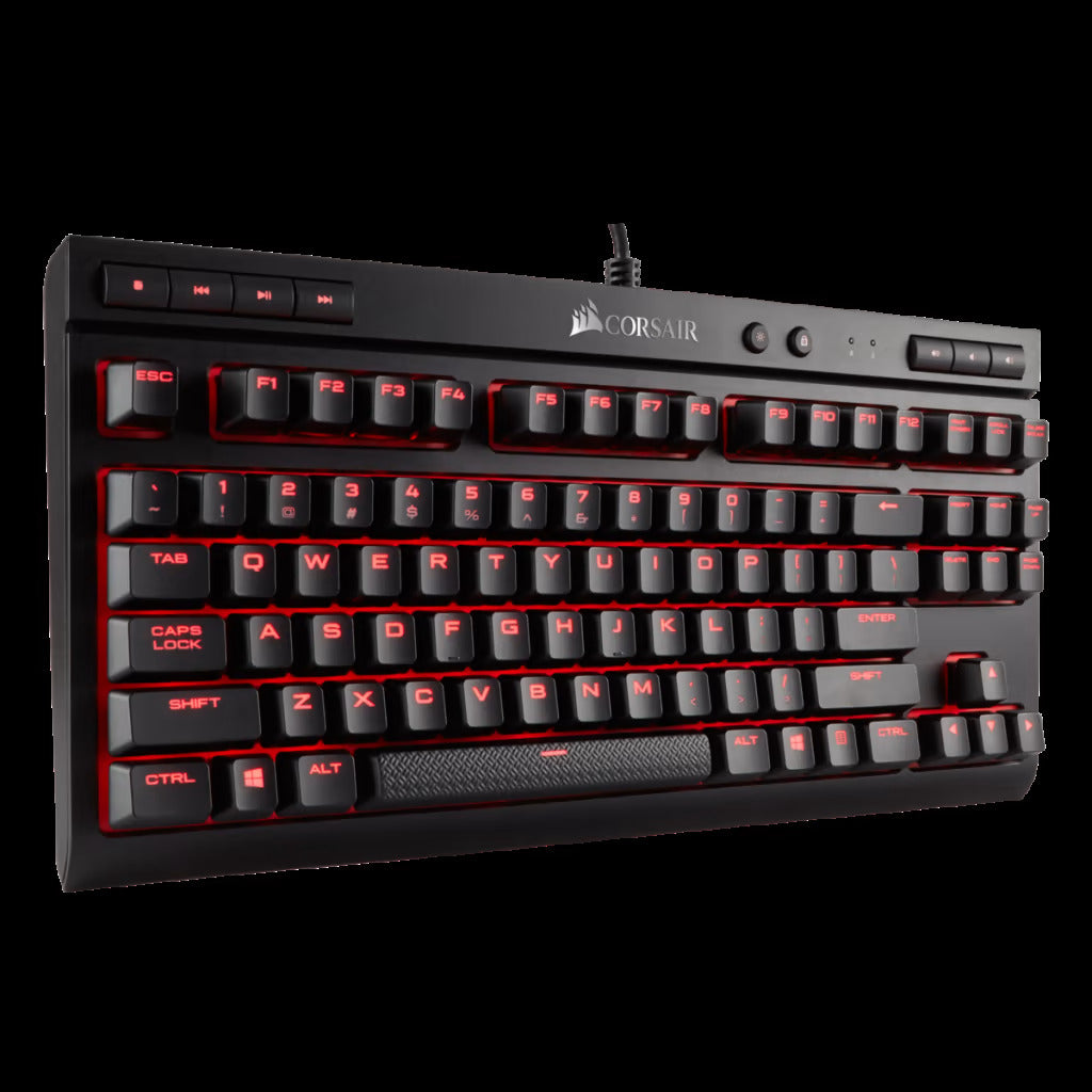 CORSAIR K63 - RED LED - CHERRY MX RED Gaming Keyboard