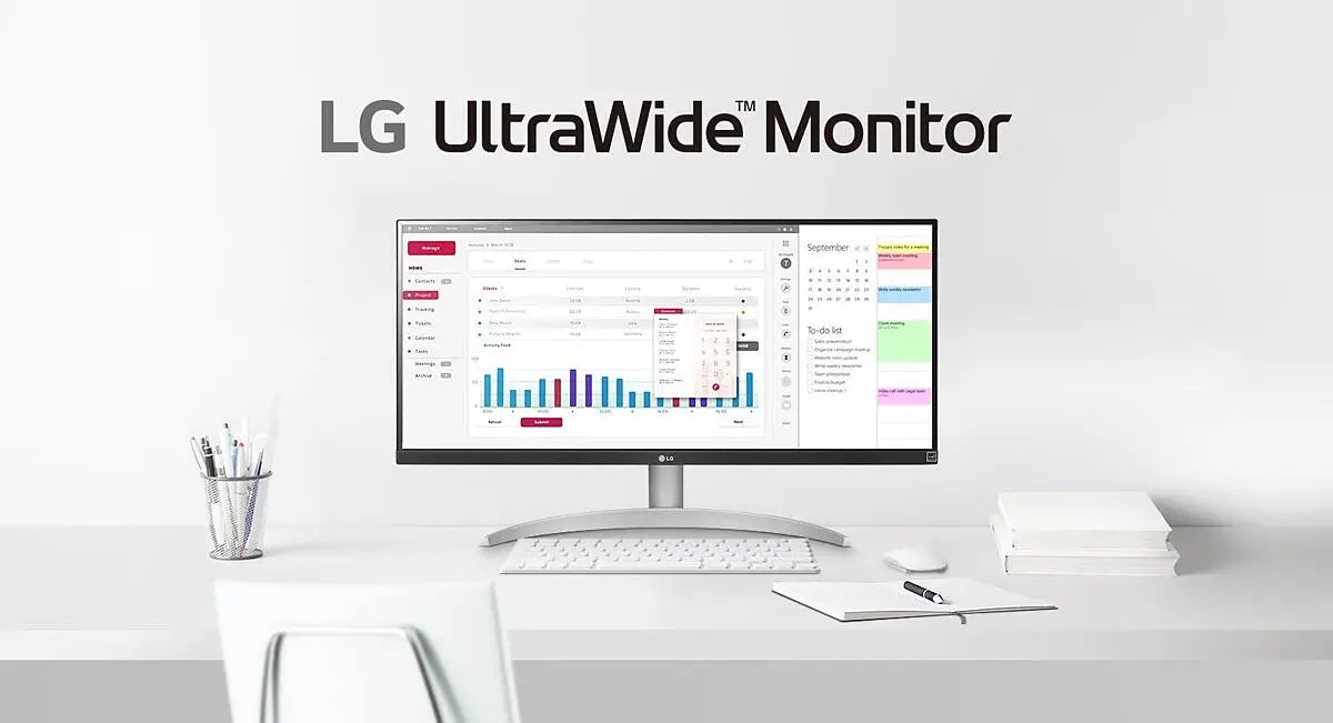 LG 29WQ600-W.AMA , 29 Inch, 21:9 UltraWide Full HD , USB C Type, IPS Monitor