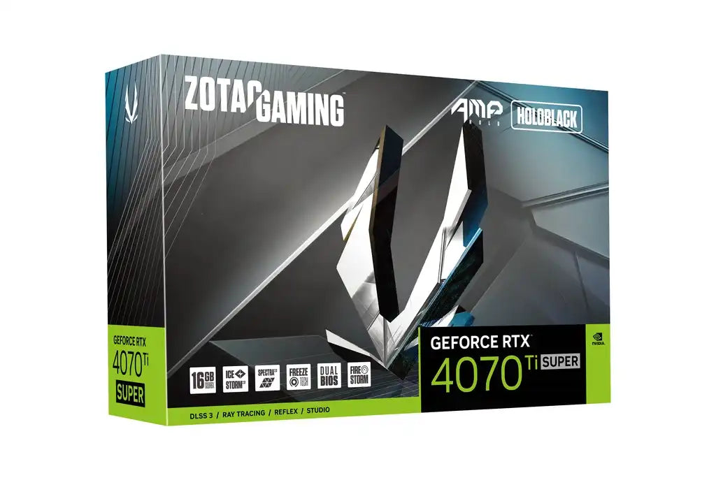 ZOTAC GAMING GeForce RTX 4070 Ti SUPER AMP HOLO 16GB Gaming Graphics Card | ZT-D40730F-10P |