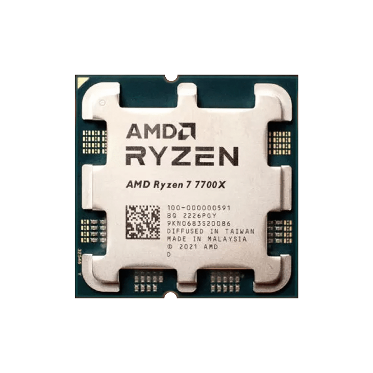AMD Ryzen 7 7700X (8 - Cores 16 - Threads) Processor - - Vektra Computers LLC