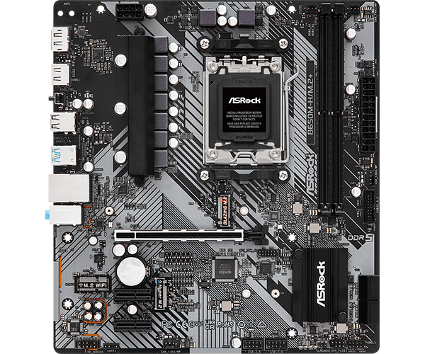 ASRock B650M-H/M.2+ AM5 Micro ATX Motherboard - 4710483930003 - Vektra Computers LLC
