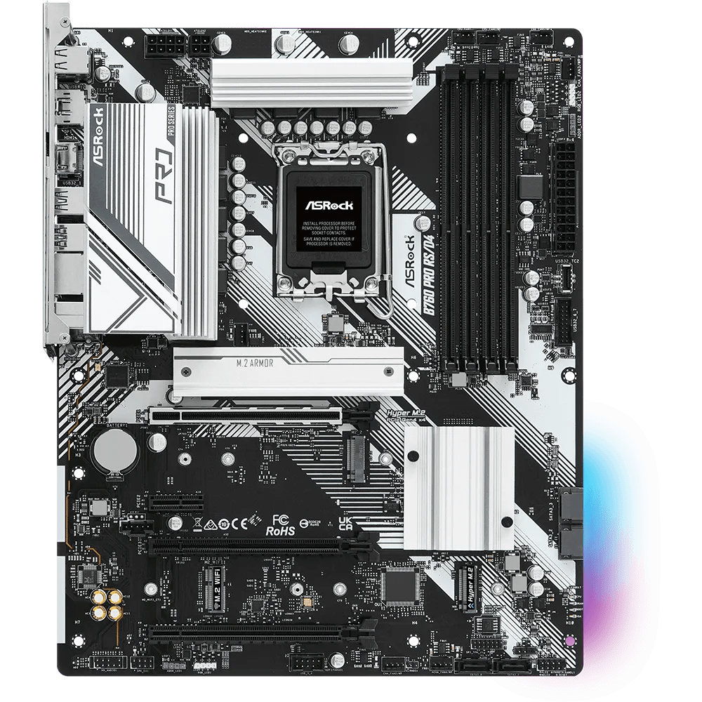 ASRock B760 Pro RS/D4 700 Series Intel Motherboard | 90 - MXBL80 - A0UAYZ | - Vektra Computers LLC