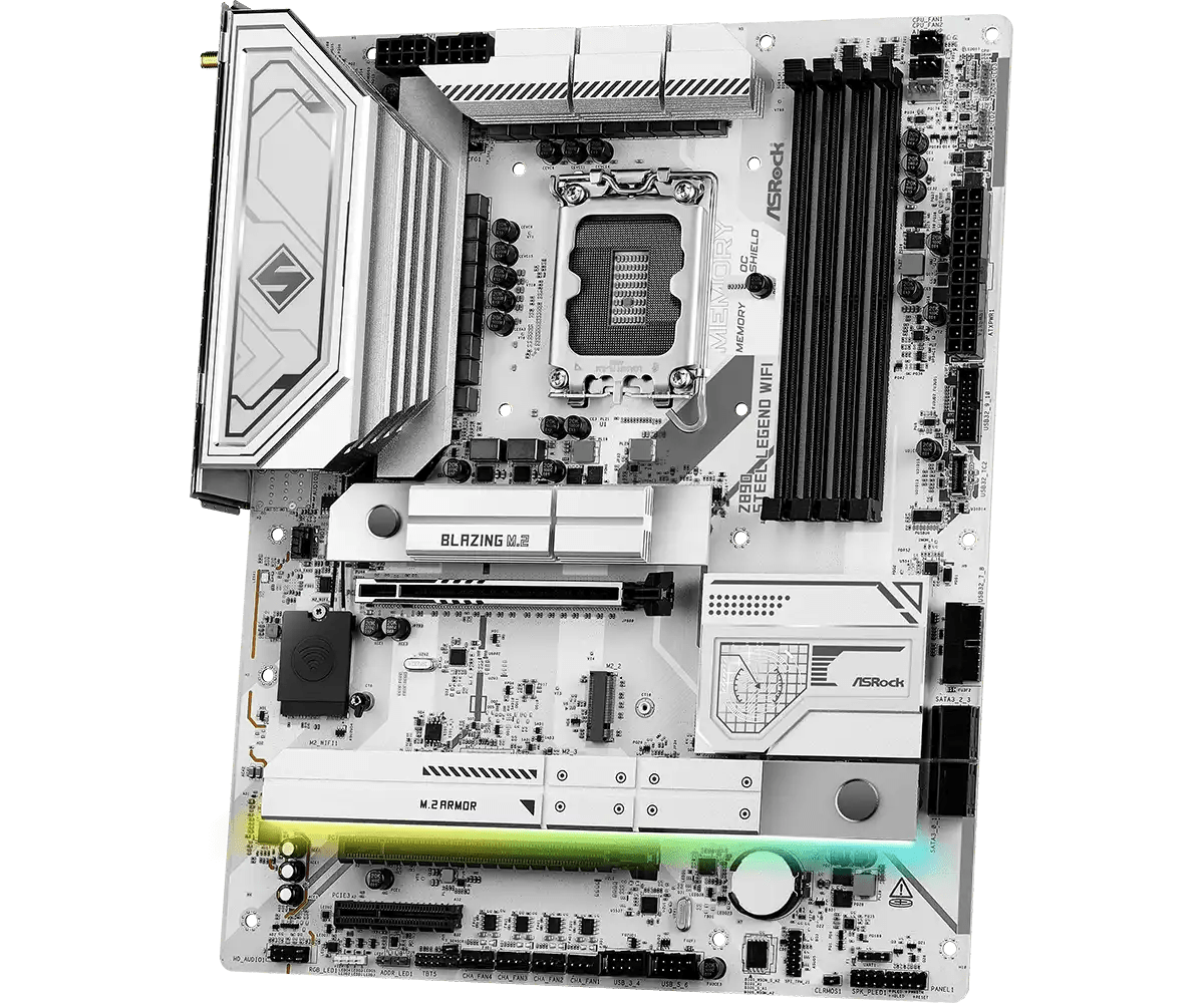 ASRock Z890 Steel Legend WiFi LGA1851 Socket Gaming Motherboard - Vektra Computers LLC