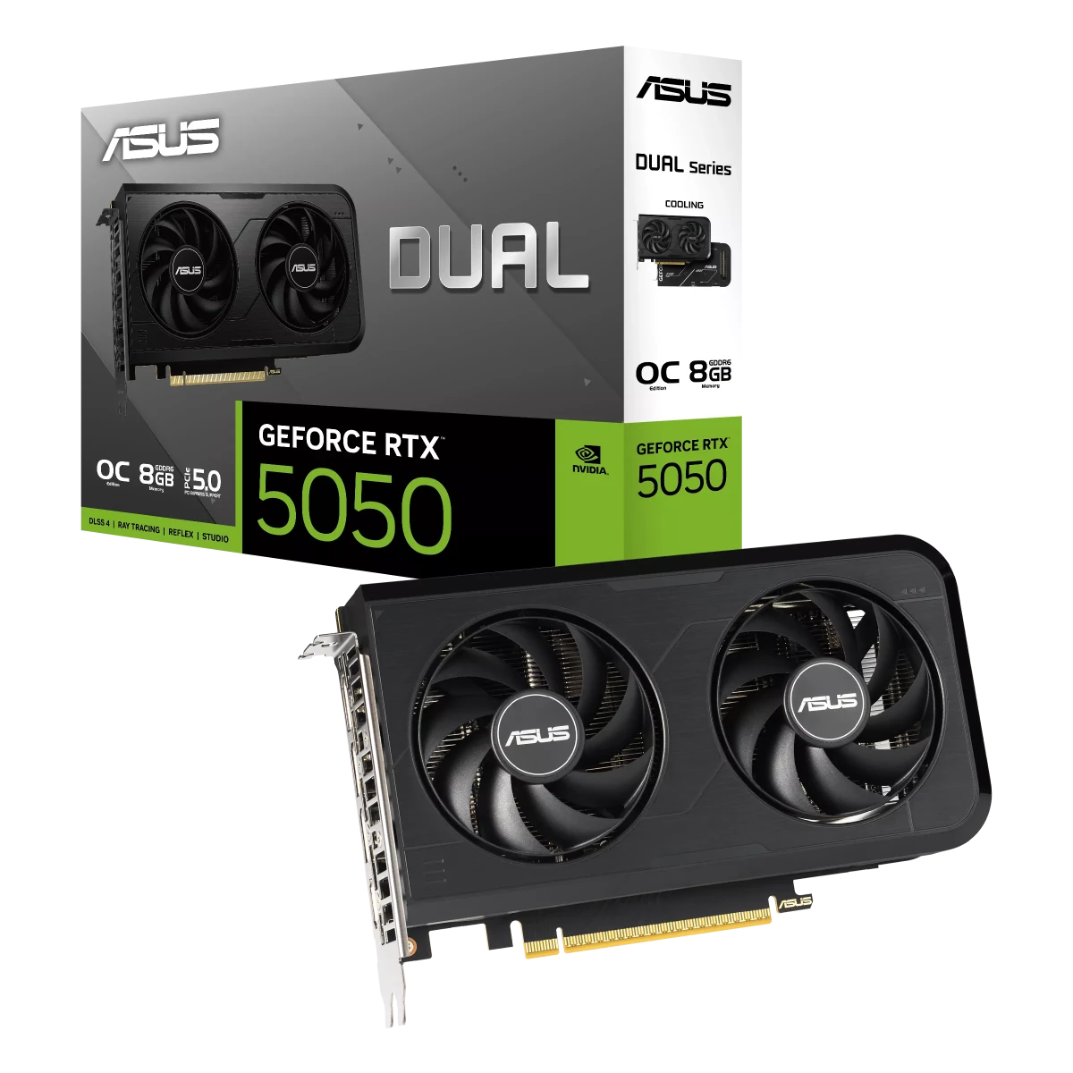 ASUS GeForce RTX 5050 8GB Dual OC Edition Graphics Card - - Vektra Computers LLC