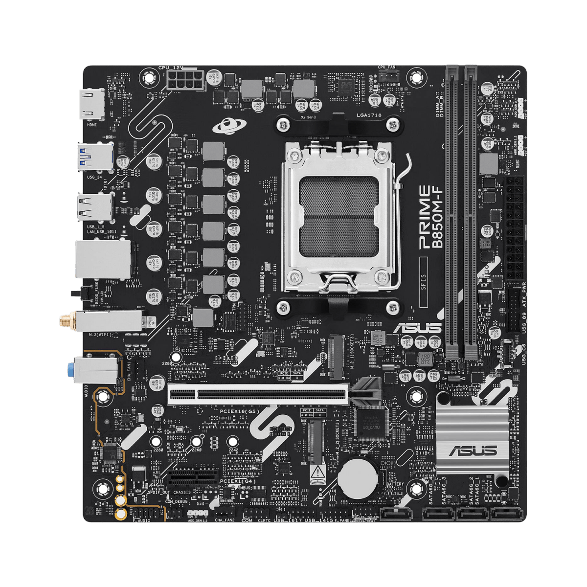 ASUS PRIME B850M - F | AM5 mATX Motherboard - - Vektra Computers LLC