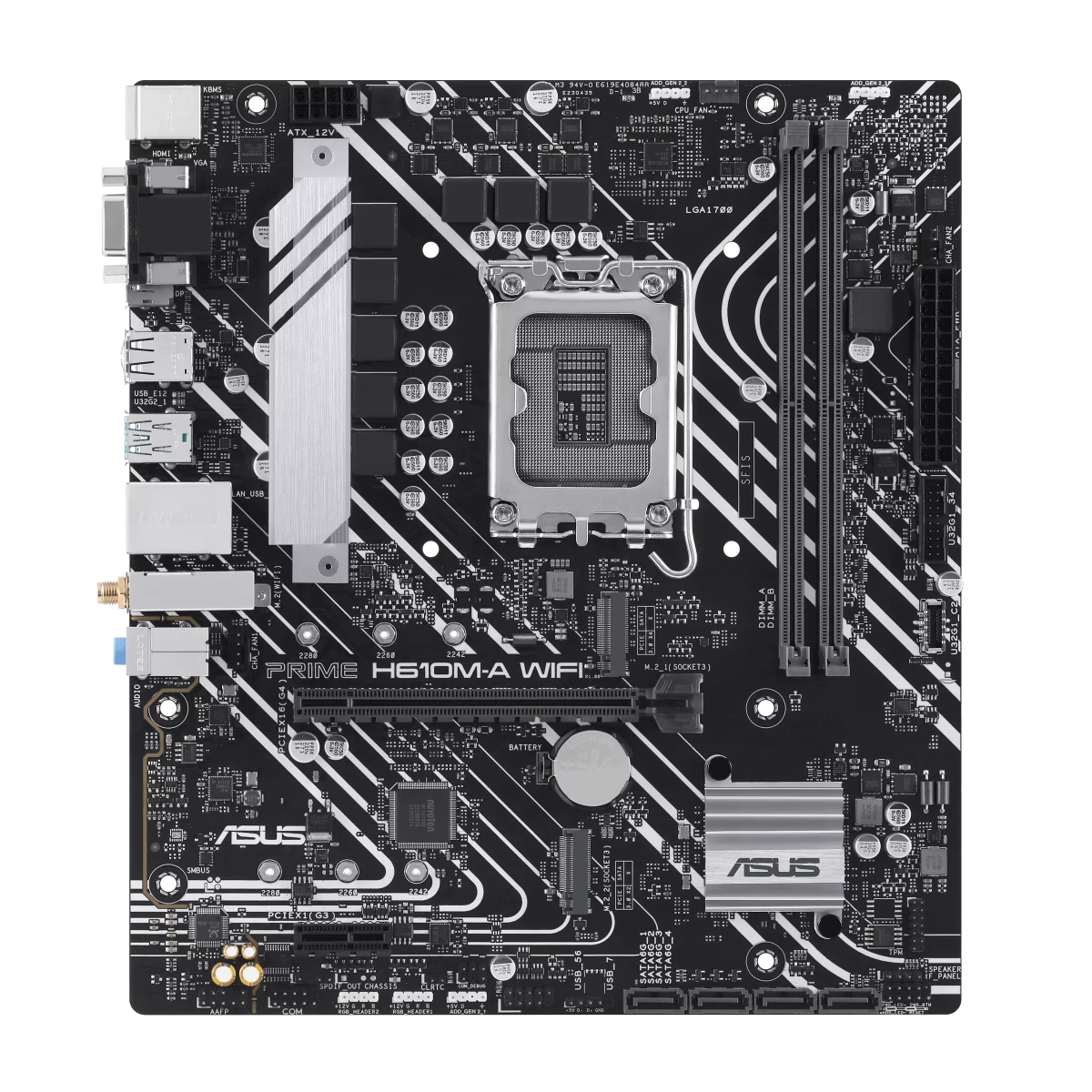 ASUS PRIME H610M - A WiFi | LGA1700 mATX Motherboard - - Vektra Computers LLC