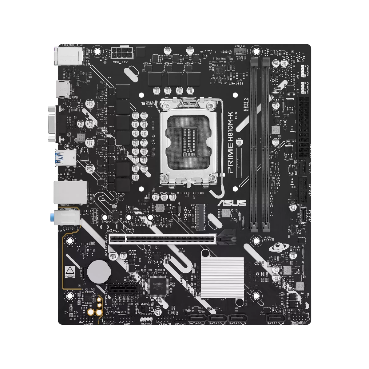 ASUS PRIME H810M - K | Core Ultra 2 mATX Motherboard - - Vektra Computers LLC