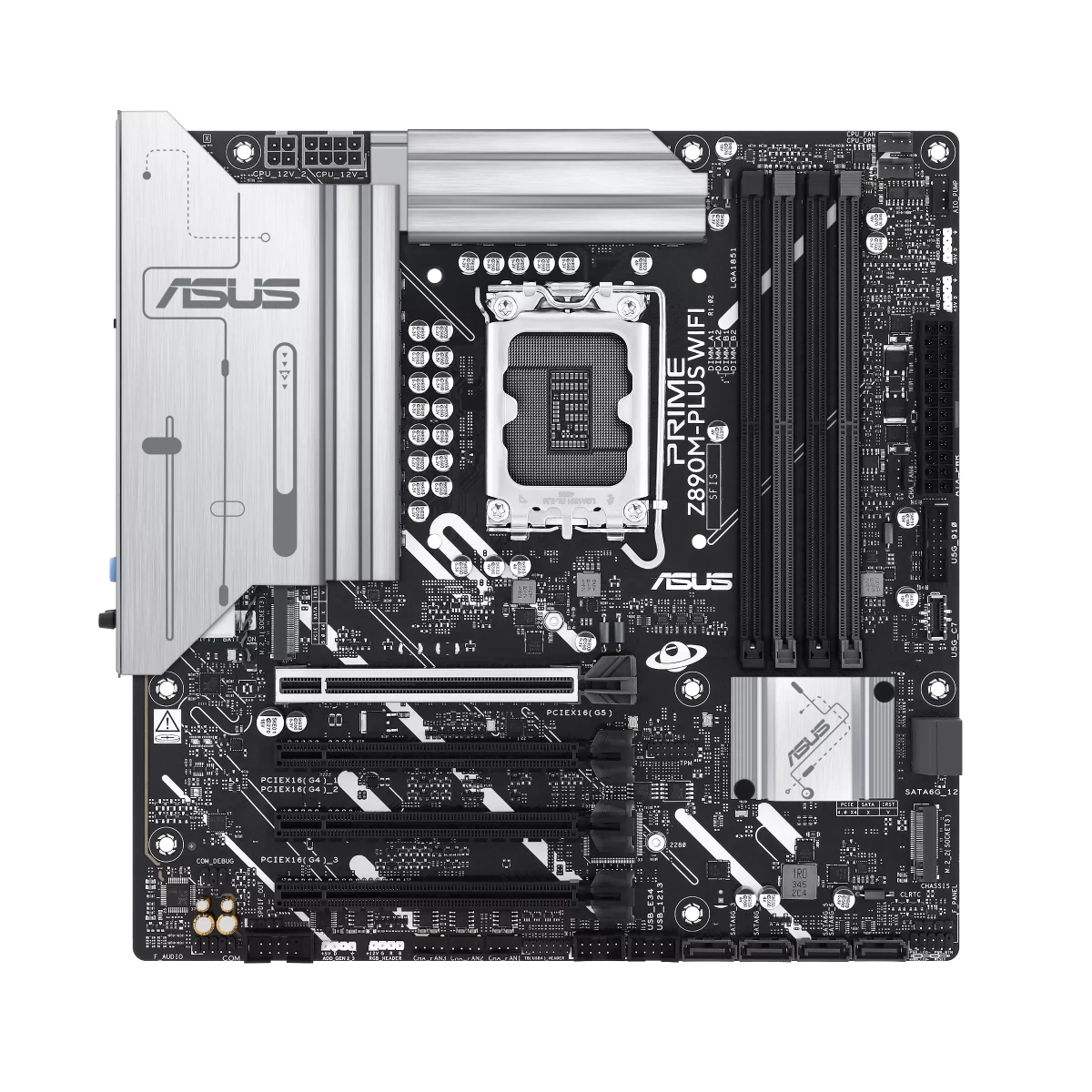 ASUS PRIME Z890M - PLUS WiFi | Core Ultra 2 mATX Motherboard - - Vektra Computers LLC