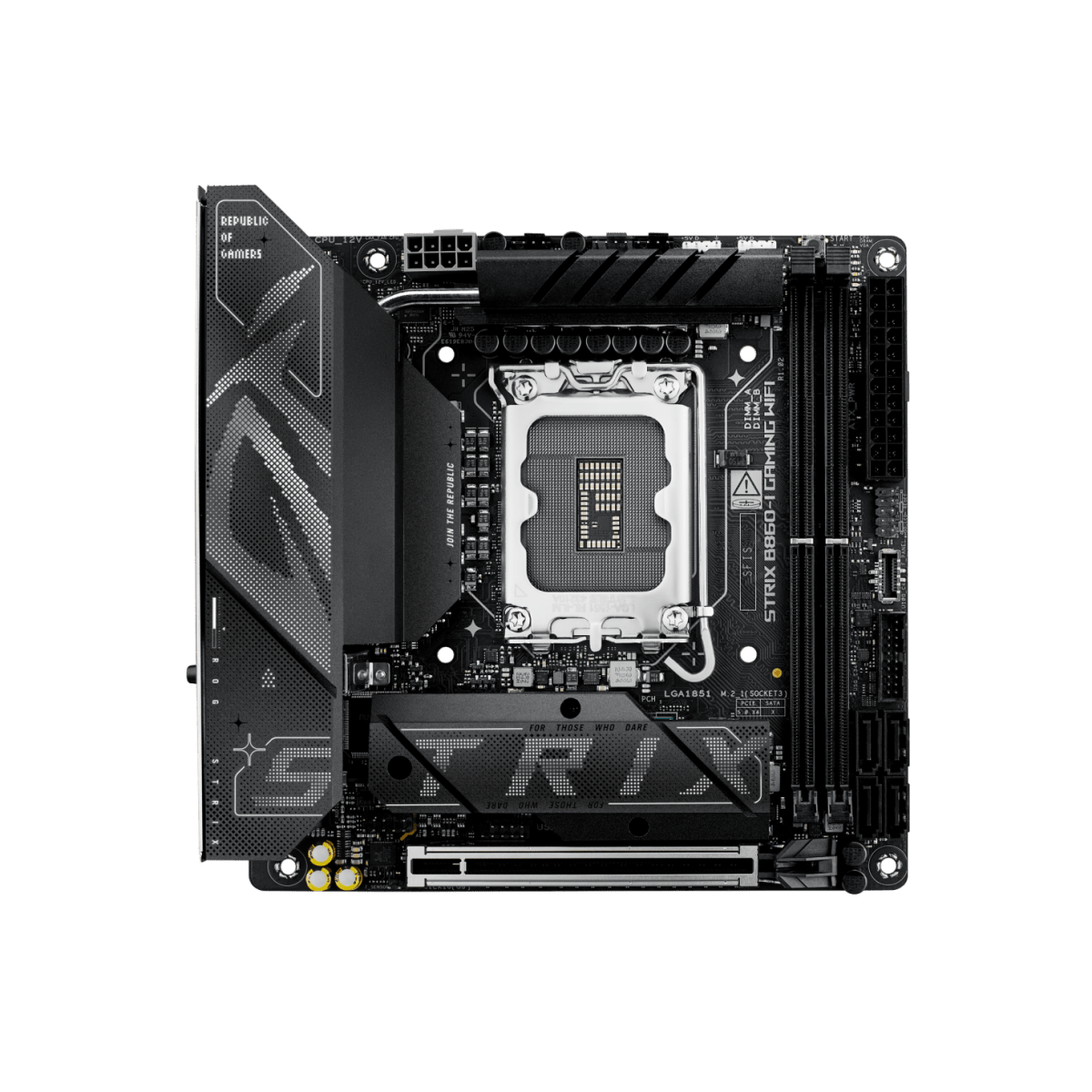 ASUS ROG STRIX B860 - I GAMING WiFi | Core Ultra 2 ITX Motherboard - - Vektra Computers LLC
