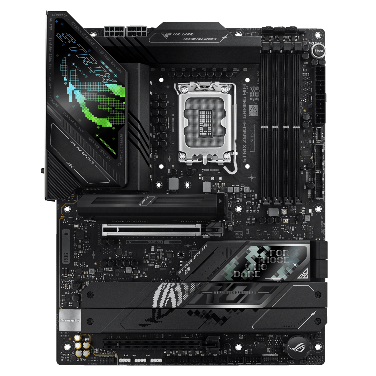 ASUS ROG STRIX Z890 - F GAMING WiFi | Core Ultra 2 ATX Motherboard - - Vektra Computers LLC
