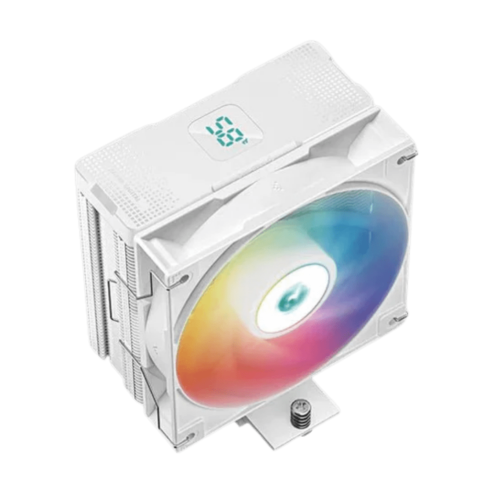 DeepCool AG400 DIGITAL WH ARGB Tower Air Cooler | R - AG400 - WHADMN - G - 1 - 6933412728610 - Vektra Computers LLC