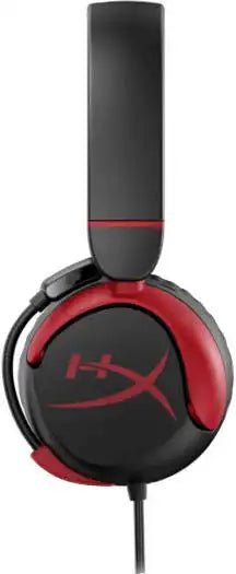 HyperX Cloud Mini, Wired Gaming Headset, Tuck - away Boom Microphone, Immersive Audio, Comfortable And Lightweight, Volume Level Below 85 dB, Multiplatform Compatibility, For Ages 8 - 12, Black | 7G8F4AA - Vektra Computers LLC
