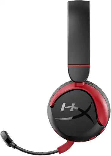 HyperX Cloud Mini, Wireless Gaming Headset, Microphone, Immersive Audio, Comfortable And Lightweight, BT 5.3, 25 Hours Battery Life, Volume Level Below 85 dB, For Ages 8 - 12, Black | 7G8F1AA - Vektra Computers LLC