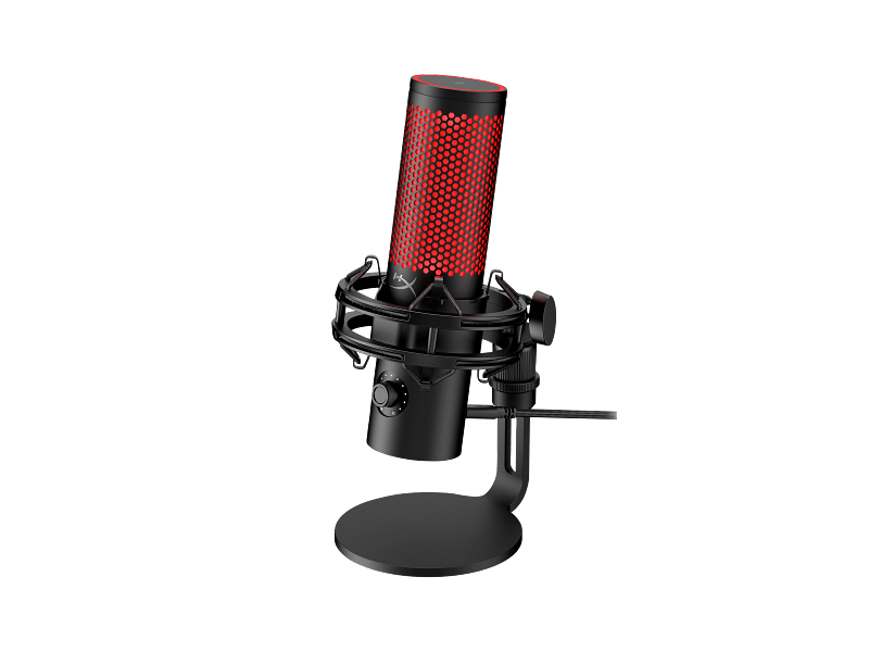 HyperX QuadCast 2 Black USB Microphone - - Vektra Computers LLC