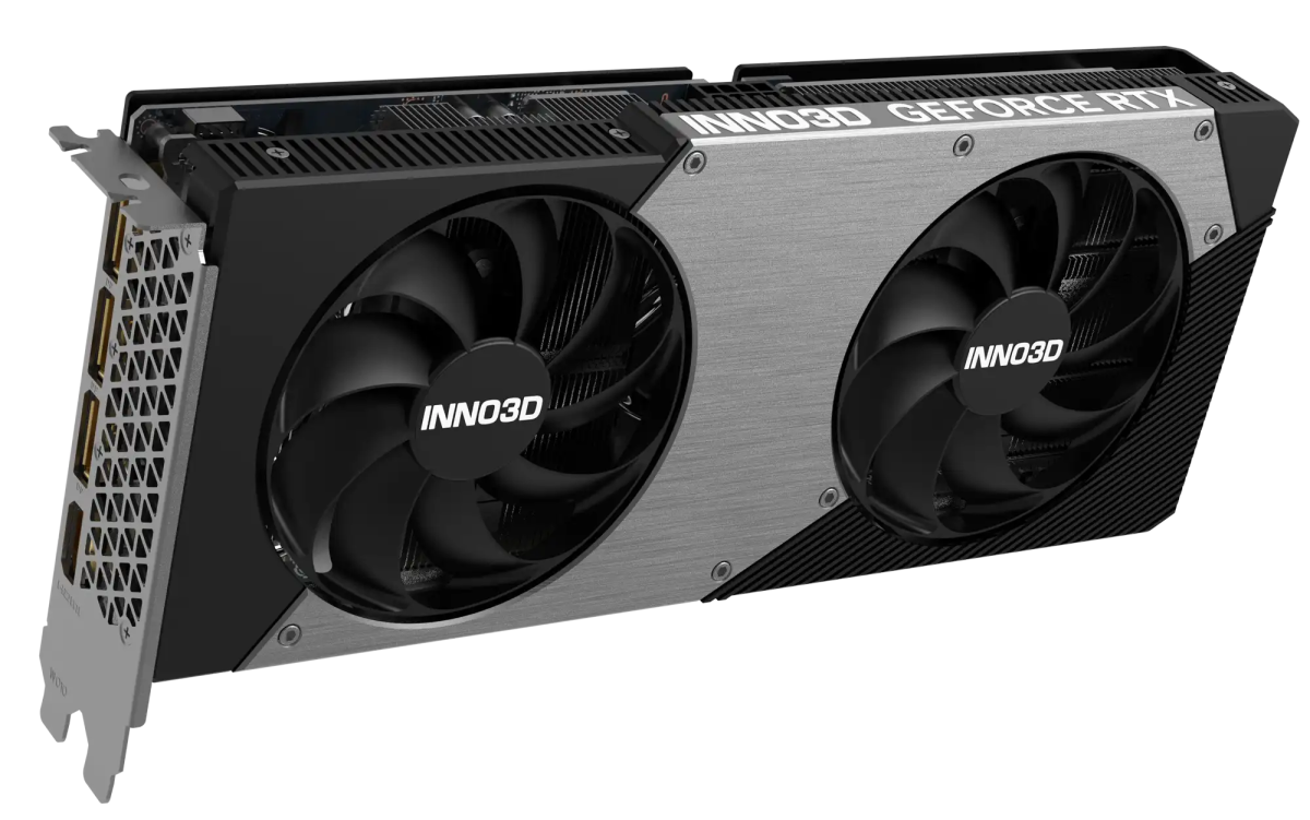 INNO3D GeForce RTX 5060 Ti TWIN X2 8GB GDDR7 Graphic Card | N506T2 - 08D7 - 193075N - 888630770073 - 5 - Vektra Computers LLC