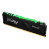Kingston Fury Beast RGB 8GB DDR4 3600MHz Desktop Memory - Vektra Computers LLC Kingston Fury Beast RGB 8GB DDR4 3600MHz Desktop Memory - Vektra Computers LLC