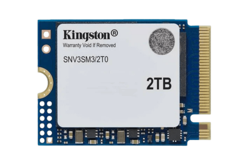 Kingston NV3 PCIe 4.0 NVMe Internal SSD, 2TB | SNV3SM3/2T0 - - Vektra Computers LLC