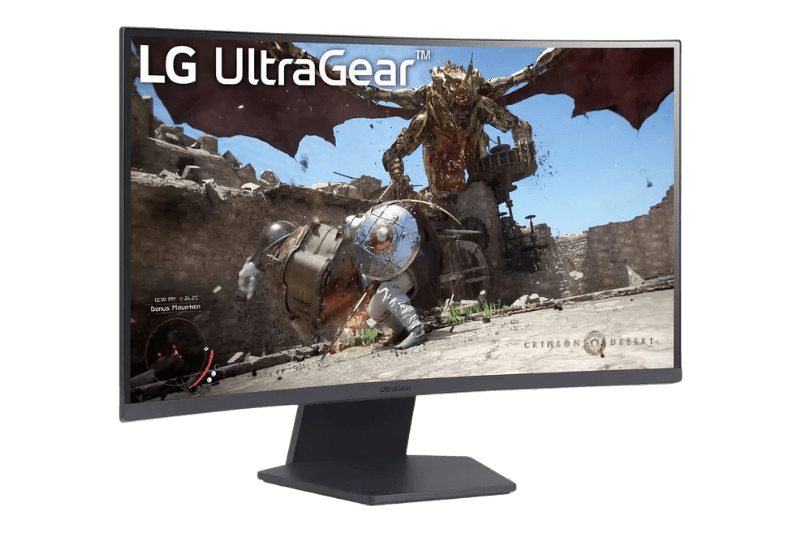 LG UltraGear 27'' QHD 1000R Curved Gaming Monitor | 27GS60QC - B - 8806096101377 - Vektra Computers LLC