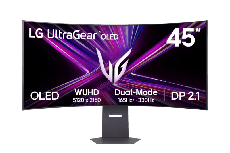 LG UltraGear 45 - inch OLED Dual - Mode 5K2K Gaming Monitor | 45GX950A - B - - Vektra Computers LLC