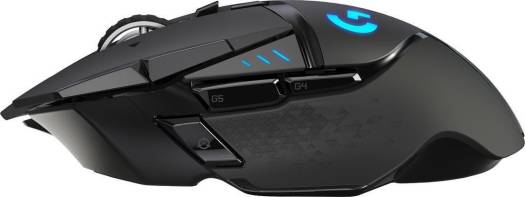 Logitech G502 LIGHTSPEED Wireless Gaming Mouse with HERO Sensor and Tunable Weights, 25.6K DPI, Net - gen HERO 16K Sensor, 11 Customizable Buttons and Hyper - Fast Scroll Wheel | 910 - 005568 - Vektra Computers LLC