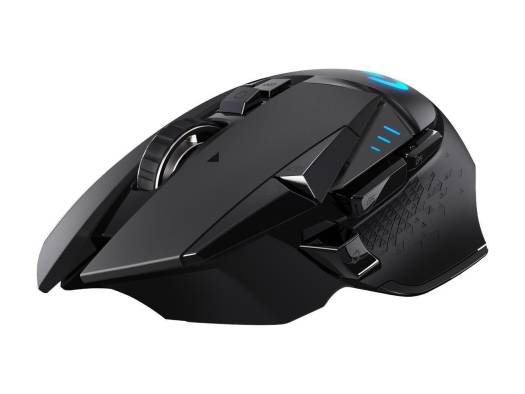 Logitech G502 LIGHTSPEED Wireless Gaming Mouse with HERO Sensor and Tunable Weights, 25.6K DPI, Net - gen HERO 16K Sensor, 11 Customizable Buttons and Hyper - Fast Scroll Wheel | 910 - 005568 - Vektra Computers LLC