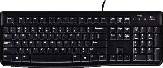 Logitech Keyboard K120 Comfortable, Quiet Typing | 920 - 002495 - Vektra Computers LLC