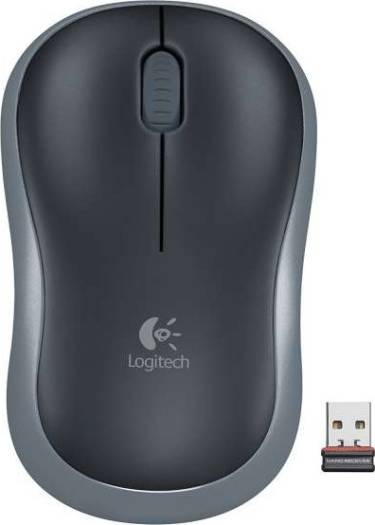 Logitech M185 Wireless Mouse, No software or setup hassles - start, Advanced 2.4 GHz wireless connectivity, 1 AA batteries - Swift Gray | 910 - 002235 - Vektra Computers LLC