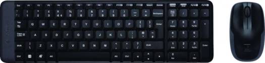 Logitech MK220 Wireless Keyboard and Mouse Combo (Black) EN - AR | 920 - 003160 - Vektra Computers LLC