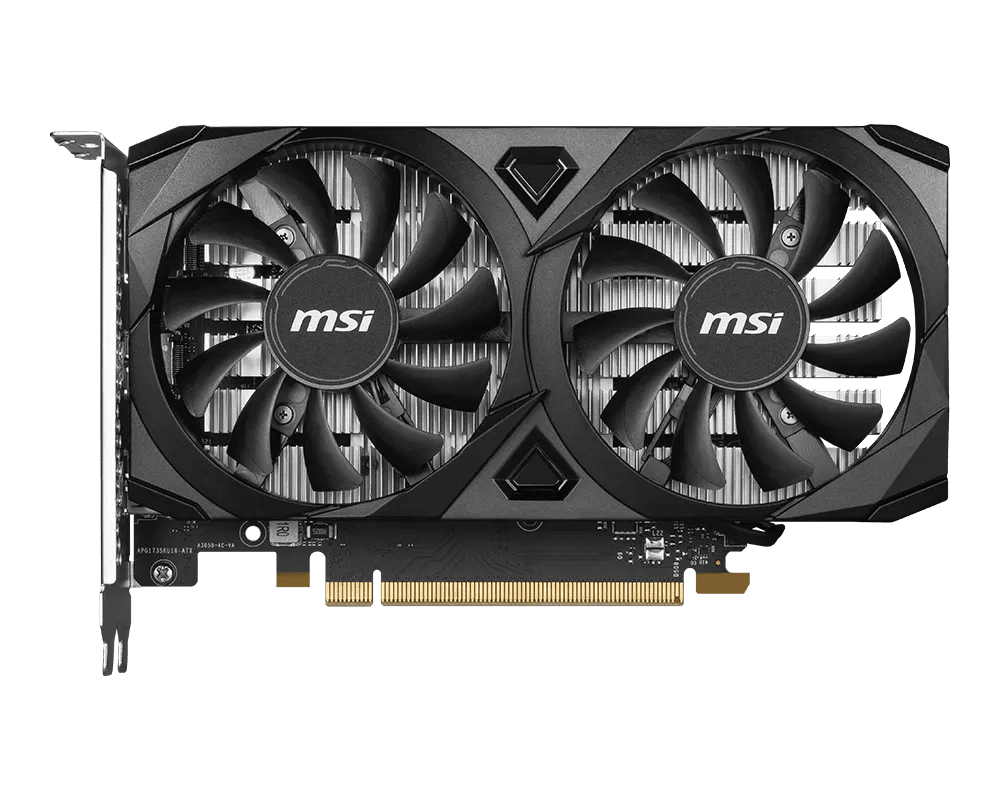MSI GeForce RTX 3050 Ventus 2X E 6G OC Graphics Card - - Vektra Computers LLC