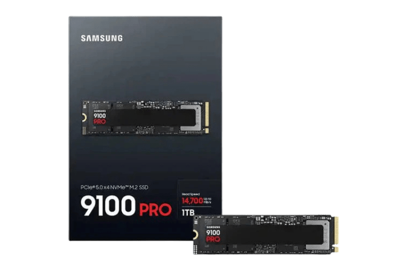 SAMSUNG 9100 PRO PCIe 5.0 NVMe M.2 SSD 1TB | MZ - VAP1T0BW - 8806095811628 - Vektra Computers LLC