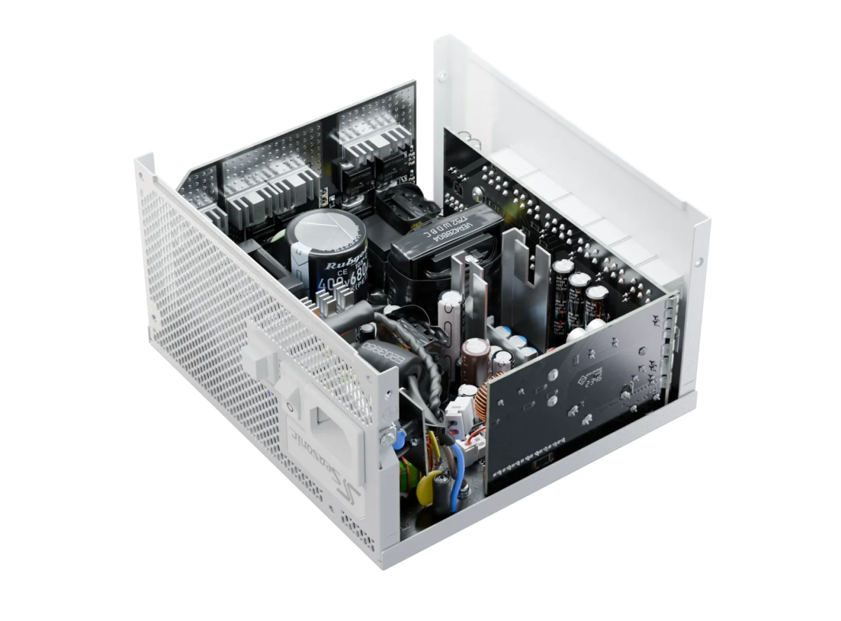 SEASONIC FOCUS GX White ATX 3.1 - 850W Power Supply | SRP - FGX851 - A5A32SF - W - Vektra Computers LLC