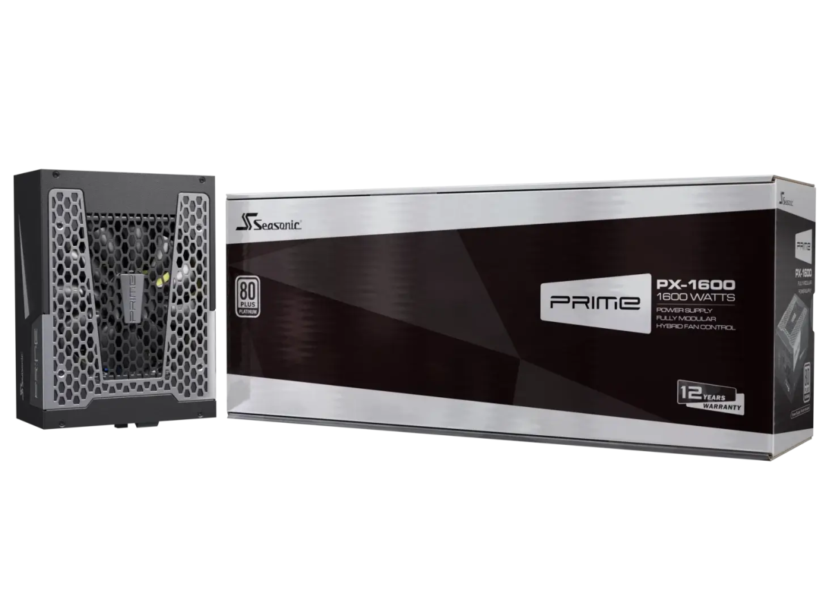 Seasonic PRIME PX - 1600 Power Supply 1600 Watts | SSR - 1600PD2 - Vektra Computers LLC