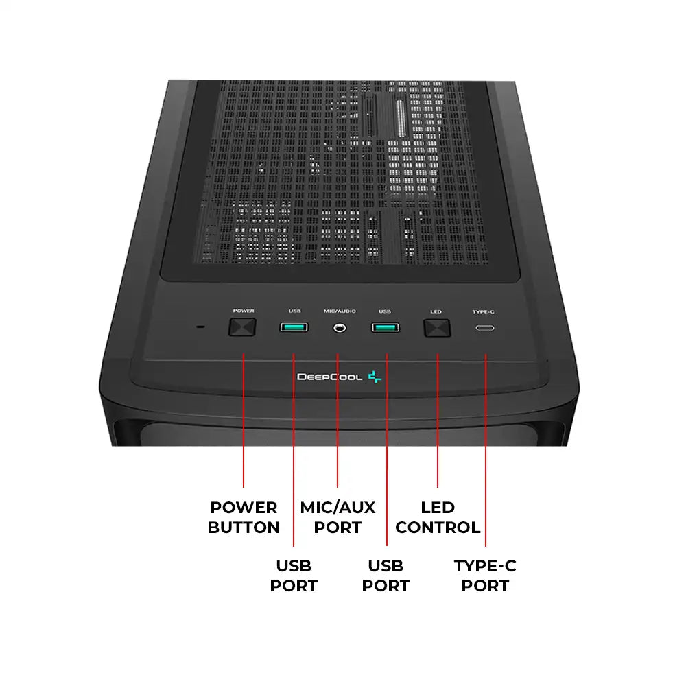 Vektra RDY CK560 Series Gaming PC - Intel Core i7 - 14700F, GeForce RTX 4060 8GB, B760M, 32GB DDR5 RAM, 1TB NVMe M.2 Gen4 SSD, 750W PSU, Air Tower Cooler, Windows 11 Pro, 2 Years Warranty - Vektra Computers LLC