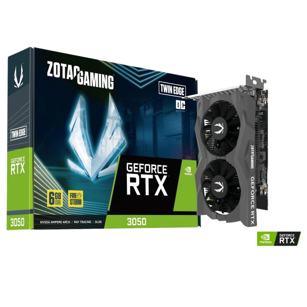 ZOTAC GAMING GeForce RTX 3050 6GB GDDR6 Twin Edge OC Graphics Card | ZT - A30510H - 10L - 4895173630590 - Vektra Computers LLC
