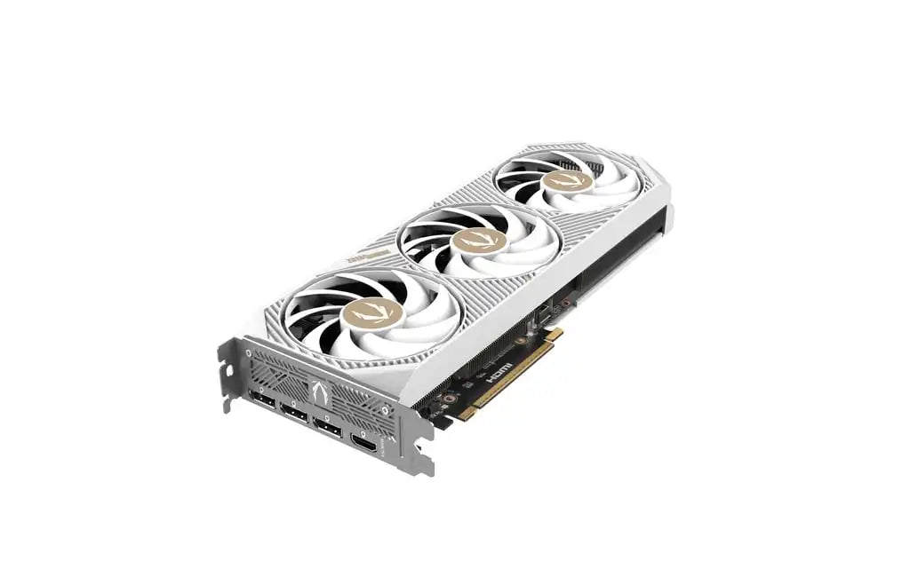 ZOTAC GAMING GeForce RTX 5070 AMP White Edition 12GB Graphic Card | ZT - B50700FQ - 10P - 8886307700544 - Vektra Computers LLC