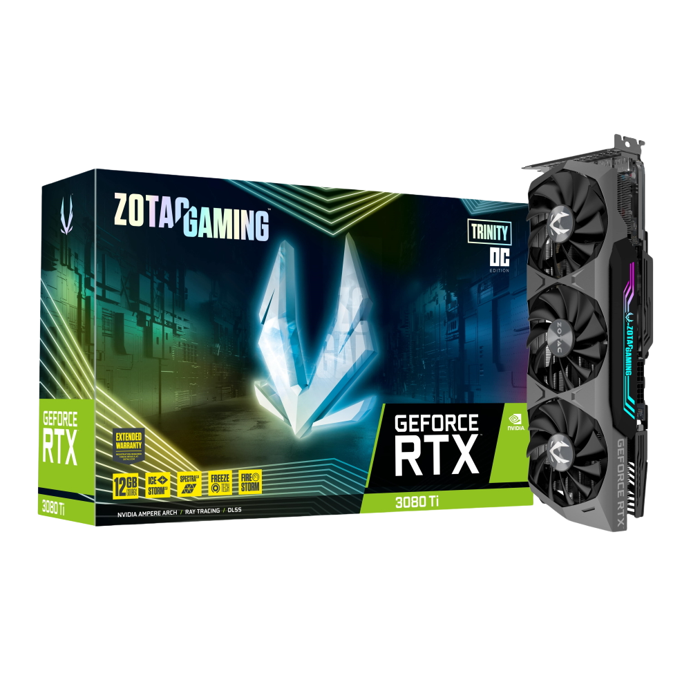 Zotac GeForce RTX 3080 Ti Trinity OC 12GB Graphics Card | ZT-A30810J-10P |