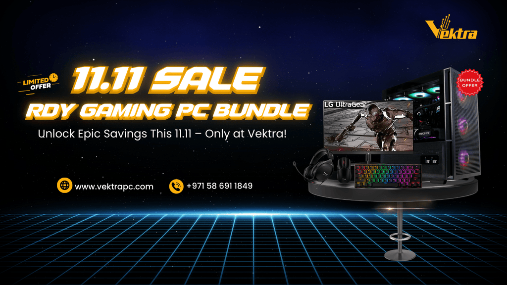 11 Reasons Why Vektra’s RDY Gaming PC Bundles Are Perfect for Streamer
