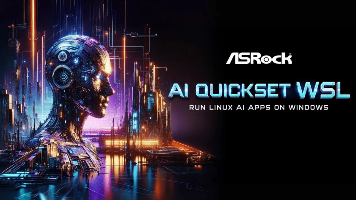ASRock Announces AI QuickSet WSL Run Linux AI Apps on Windows - Vektra Computers LLC