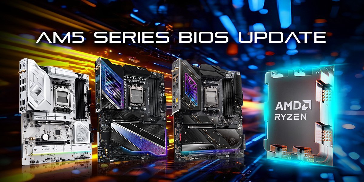 ASRock Announces BIOS Update to Improve System Stability and Address No-Boot Scenarios on AMD AM5 Platforms - Vektra Computers LLC