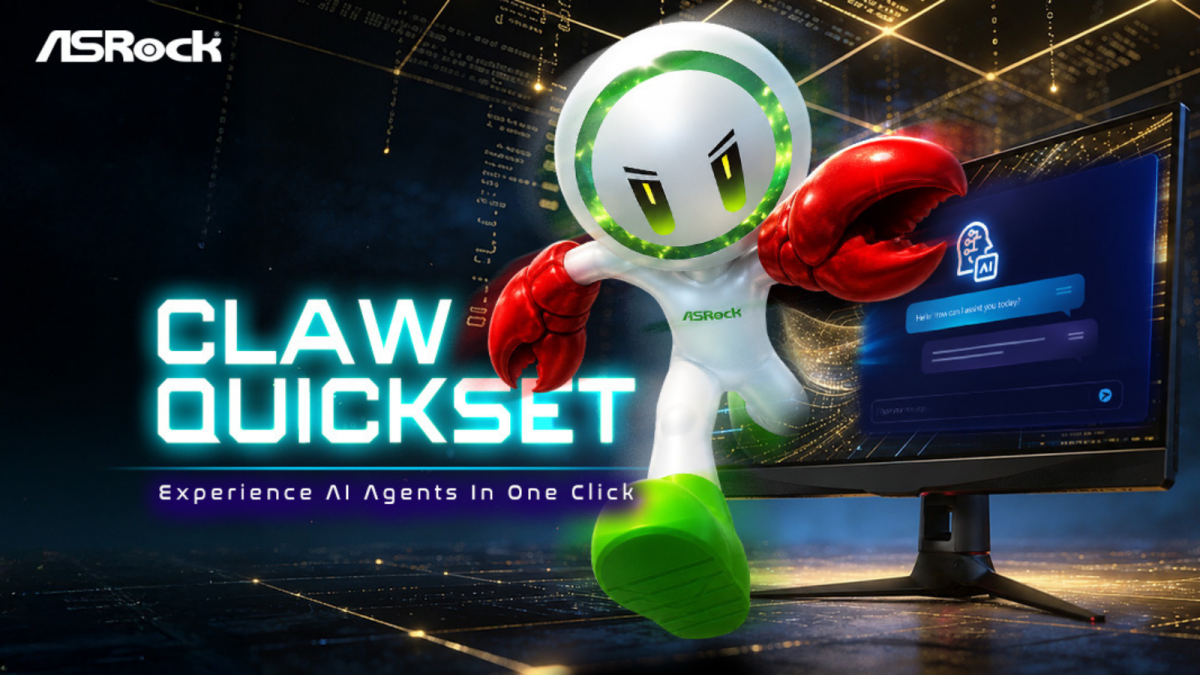 ASRock Announces the Availability of "ASRock Claw Quickset", Making Private AI More Accessible Than Ever - Vektra Computers LLC