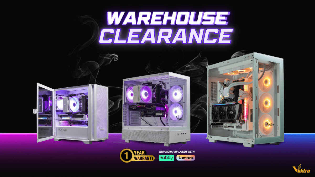 Best Gaming PC Clearance Deals in UAE 2026 | Vektra Warehouse Clearance Sale - Vektra Computers LLC
