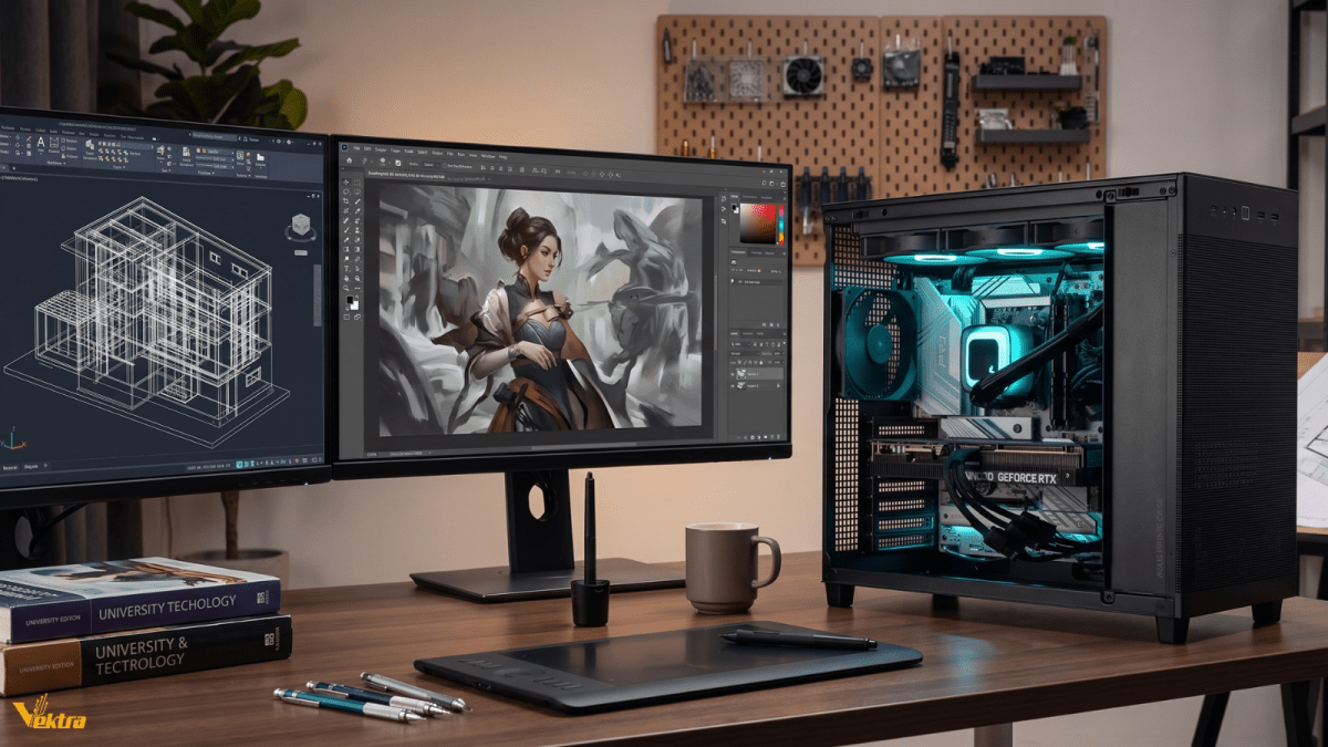 Best Workstations for University Students, CAD & Creative Software - Vektra Computers LLC
