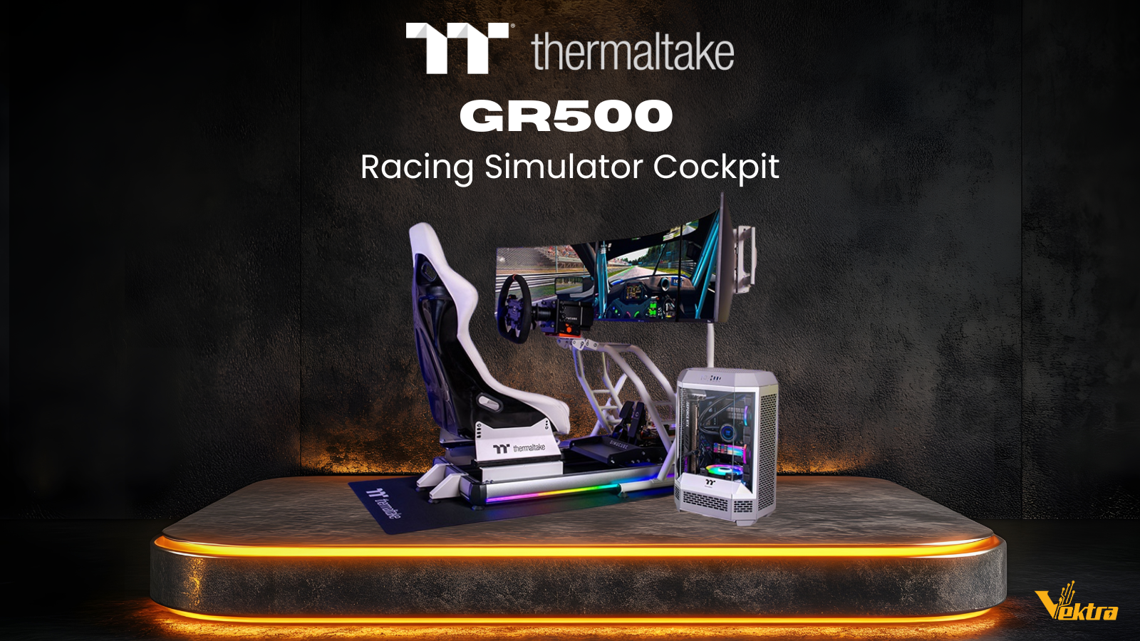 Take Control of the Track: Experience the Thermaltake Racing Simulator - Vektra Computers LLC
